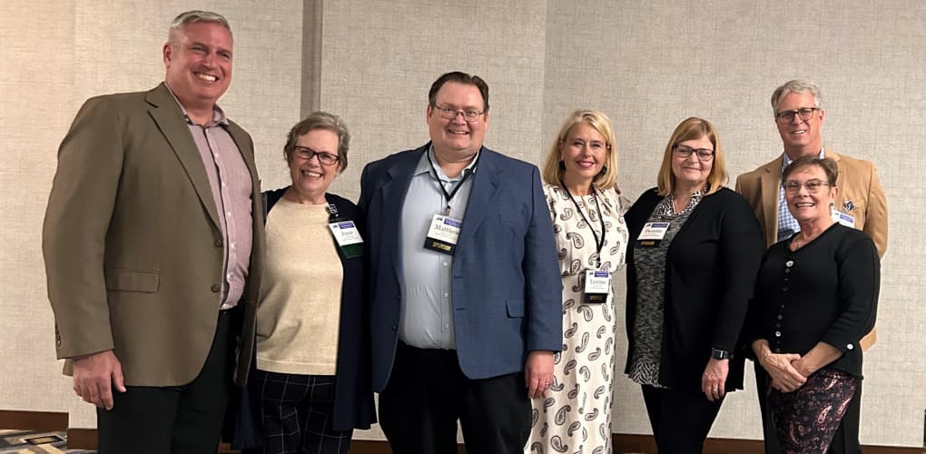 MLMIC team photo depicting december 2023 events for new york physicians